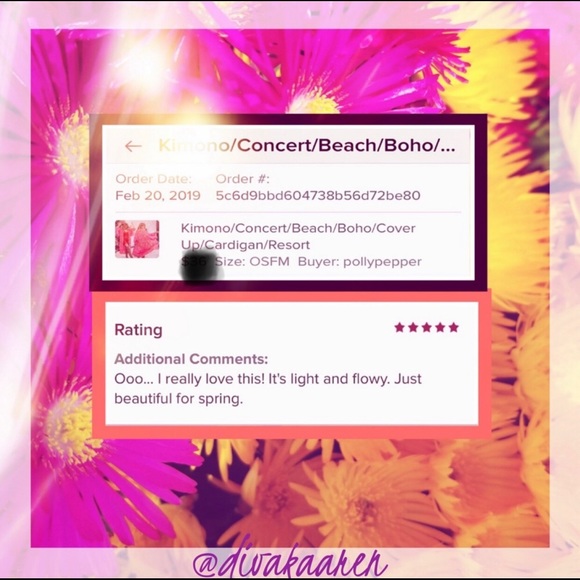 Kimono/Festival/Beach/Boho/Swim/Duster/Cardigan - Picture 8 of 8